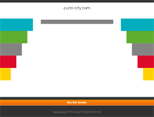 Tablet Screenshot of curio-city.com